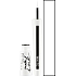 Maybelline Master Ink Liquid Eyeliner oční linky 11 Matte White 3 g