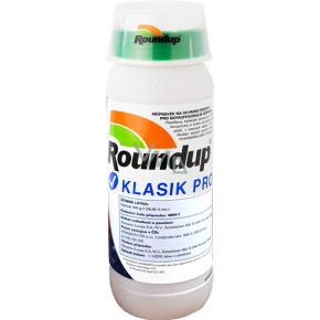 Roundup Klasik Pro k hubení vytrvalých a jednoletých plevelů, 1 l