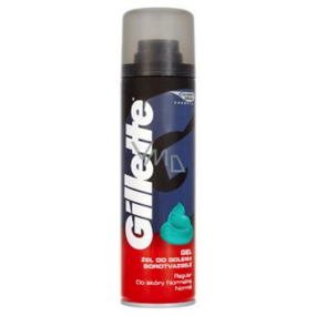 Gillette Classic Regular gel na holení pro muže 200 ml