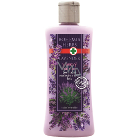 Bohemia Gifts Lavender vlasový balzám pro snadné rozčesávání a vyšší lesk 250 ml