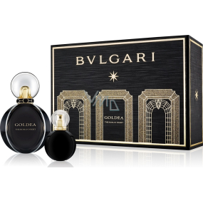 Bvlgari Goldea the Roman Night parfémovaná voda pro ženy 50 ml + parfémovaná voda 15 ml, dárková sada
