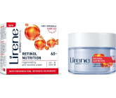 Lirene Retinol Nutrition 60+ regenerační protivráskový krém se sférickým retinolem 50 ml
