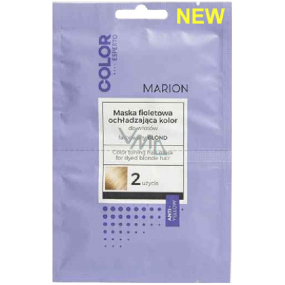 Marion Professional revitalizing colored blonde hair revitalizační maska na vlasy limetka a len 2 x 20 ml
