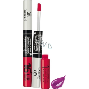 Dermacol 16H Lip Colour dlouhotrvající barva na rty 19 3 ml a 4,1 ml