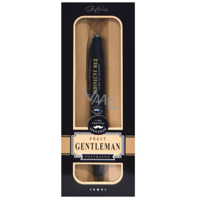 Nekupto Liga Pravých Gentlemanů Luxusní pero v krabičce Jedinečný muž, který má charisma 17,5 x 6,5 x 2,5 cm