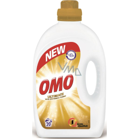 Omo Ultimate With Whiteness Power gel na praní, bílé prádlo 25 dávek 1,83 l
