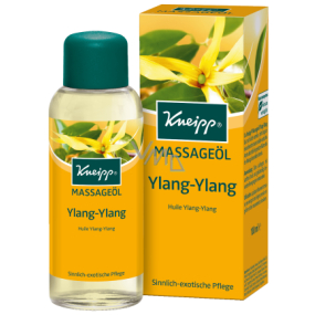 Kneipp Ylang-Ylang masážní olej, sametově hebká pokožka se smyslnou exotickou vůní 100 ml