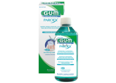 Gum Paroex ústní voda, výplach CHX 0,06% pro profesionální kontrolu plaku a dlouhodobou ochranu dásní při prvních projevech zánětu dásní 500 ml