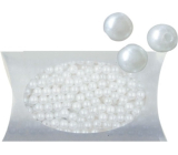 Perličky plastové s dírkou perleťové 5 mm 33 g
