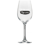 Albi Můj Bar Mega sklenice na víno Šetřím vodu, piju víno 670 ml