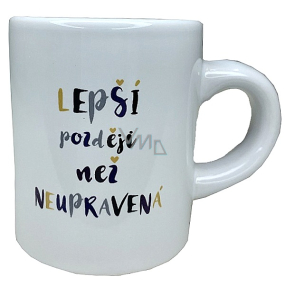 Albi Espresso hrnek v krabičce Lepší později než neupravená 100 ml