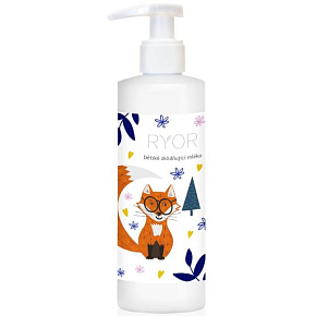 Ryor Zklidňující tělové mléko pro děti dávkovač 200 ml