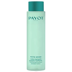 Payot Pate Grise Lotion Biphasée Poudrée Matifiante pleťová voda pro mastnou až smíšenou pleť 200 ml
