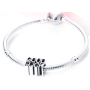 Charm Sterlingové stříbro 925 Good Luck - Hodně štěstí, korálek na náramek symbol
