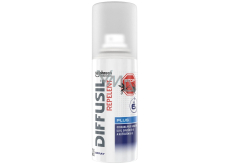 Diffusil Repelent Plus proti komárům, ovádům a klíšťatům, rychleschnoucí sprej mini 50 ml