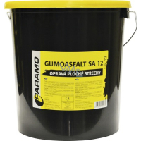 Gumoasfalt SA 12 asfaltový nátěr na opravu střech černý, 10 kg