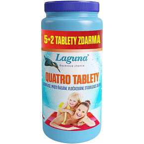 Laguna Quatro tablety multifunkční bazénová chemie, 1,4 kg Laguna Quatro tablety multifunkční bazénová chemie, 1,4 kg