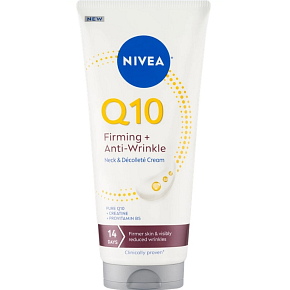 Nivea Q10 zpevňující krém na krk a dekolt 200 ml
