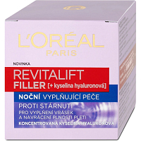 L'Oréal Paris Revitalift Filler noční krém, 50 ml