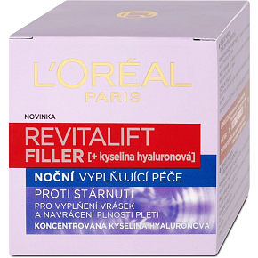 L'Oréal Paris Revitalift Filler noční krém, 50 ml