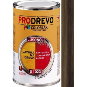 Colorlak Lazura Lusonol S1023 synteticná penetrační lazura Palisandr světlý 0,9l