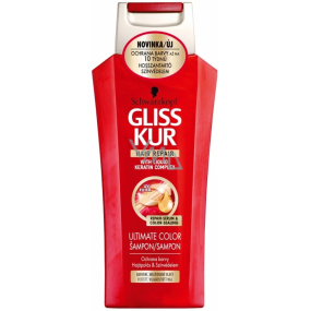 Gliss Kur Ultimate Color regenerační šampon na vlasy 400 ml