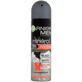 Garnier Men Invisible Black White Colors antiperspirant deodorant sprej pro muže 150 ml