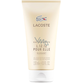 Lacoste Eau de Lacoste L.12.12 Pour Elle Elegant sprchový gel pro ženy 150 ml