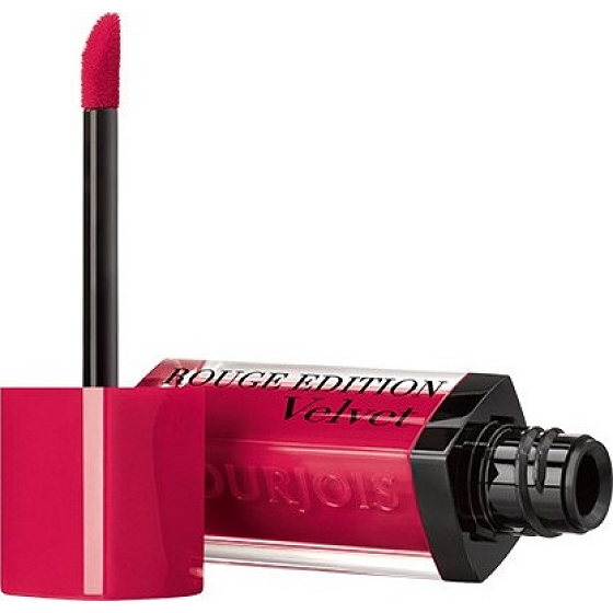Bourjois Rouge Edition Velvet tekutá rtěnka s matným efektem 13 Fu(n)chsia 7,7 ml