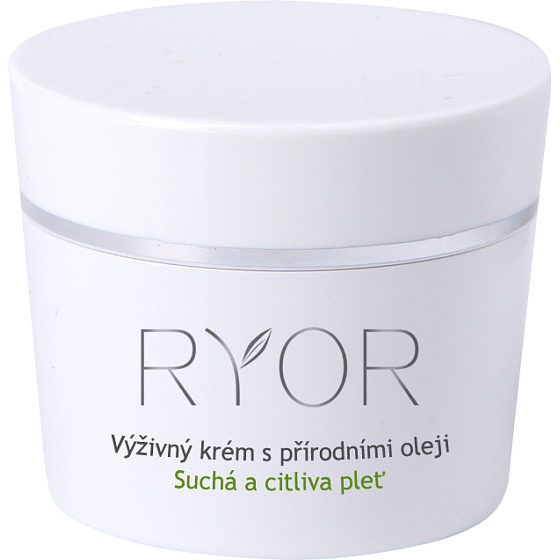 RYOR výživný krém s přírodními oleji, 50 ml