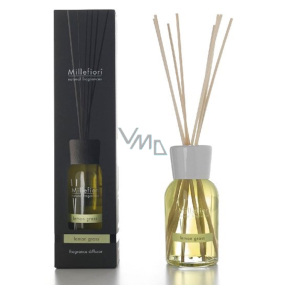 Millefiori Milano Natural Lemon Grass - Citrónová tráva Difuzér 250 ml + 8 stébel v délce 30 cm do středně velkých prostor vydrží minimálně 3 měsíce