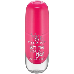 Essence Shine Last & Go! lak na nehty 13 Legally Pink 8 ml
