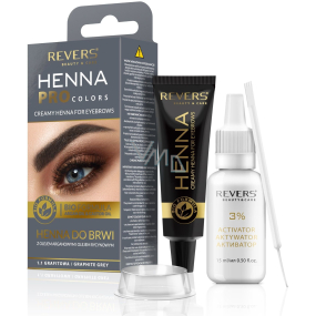 Revers BIO Henna barva na časy a obočí Graffit 12 ml + 12 ml