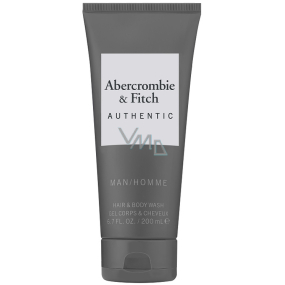 Abercrombie & Fitch Authentic Man sprchový gel pro muže 200 ml