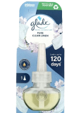 Glade Electric Scented Oil Pure Clean Linen - Vůně čistého prádla tekutá náplň do elektrického osvěžovače vzduchu 20 ml