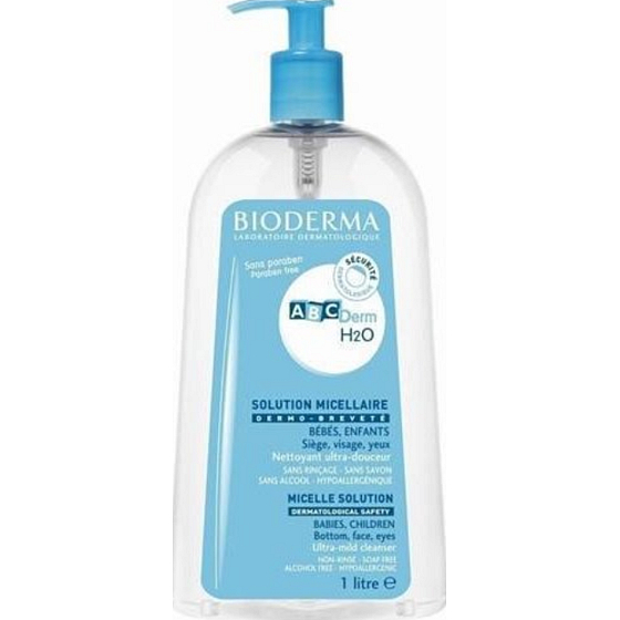 Bioderma ABCDerm H2O čisticí micelární roztok pro děti 1 l