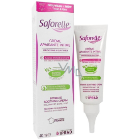 Saforelle Intimní zklidňující krém 2 x 40 ml 1+1 ZDARMA