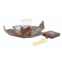 English Tea Shop Bio Rooibos Čokoláda a Vanilka sypaný čaj 80 g + dřevěná odměrka se sponou