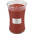 WoodWick Redwood - Santalové dřevo vonná svíčka s dřevěným knotem a víčkem sklo velká 609 g