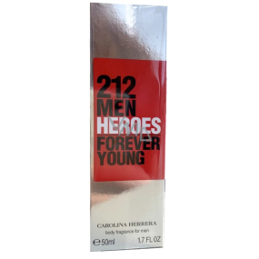 Carolina Herrera 212 Men Heroes tělový sprej pro muže 50 ml