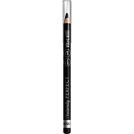 Miss Sporty Naturally Perfect Vol. 1 tužka na oči, obočí a rty 005 Deep Black 0,78 g