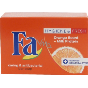 Fa Hygiene & Fresh Orange Scent + Milk Protein toaletní mýdlo 100 g