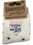 Albi Bambusové ponožky Jednorožec, velikost 37 - 42