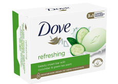 Dove Fresh Touch Okurka a zelený čaj toaletní mýdlo 90 g