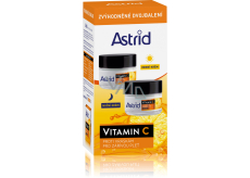 Astrid Vitamin C denní krém proti vráskám 50 ml + noční krém proti vráskám 50 ml, duopack