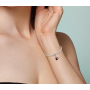 Charm Sterlingové stříbro 925 Chic style - sklenička, šaty, lodička 3v1, přívěsek na náramek, zájmy