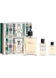 Hermes Terre D Hermes toaletní voda 100 ml + toaletní voda 12,5 ml + voda po holení 40 ml, dárková sada pro muže