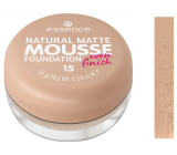 Essence Natural Matte Mousse Foundation pěnový make-up 15 16 g