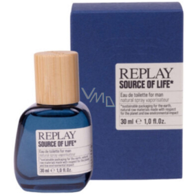 Replay Source of Life for Man toaletní voda pro muže 30 ml