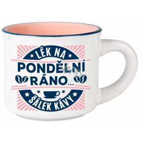 Albi Espresso hrneček - Lék na pondělní ráno - šálek kávy 45 ml